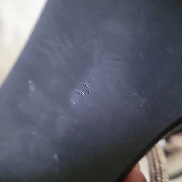 AZALEA WANG Black and Silver Strappy Heels - Picture 6 of 7